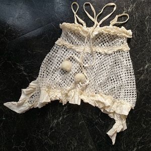 Japanese punk Lolita dollbaby distressed top